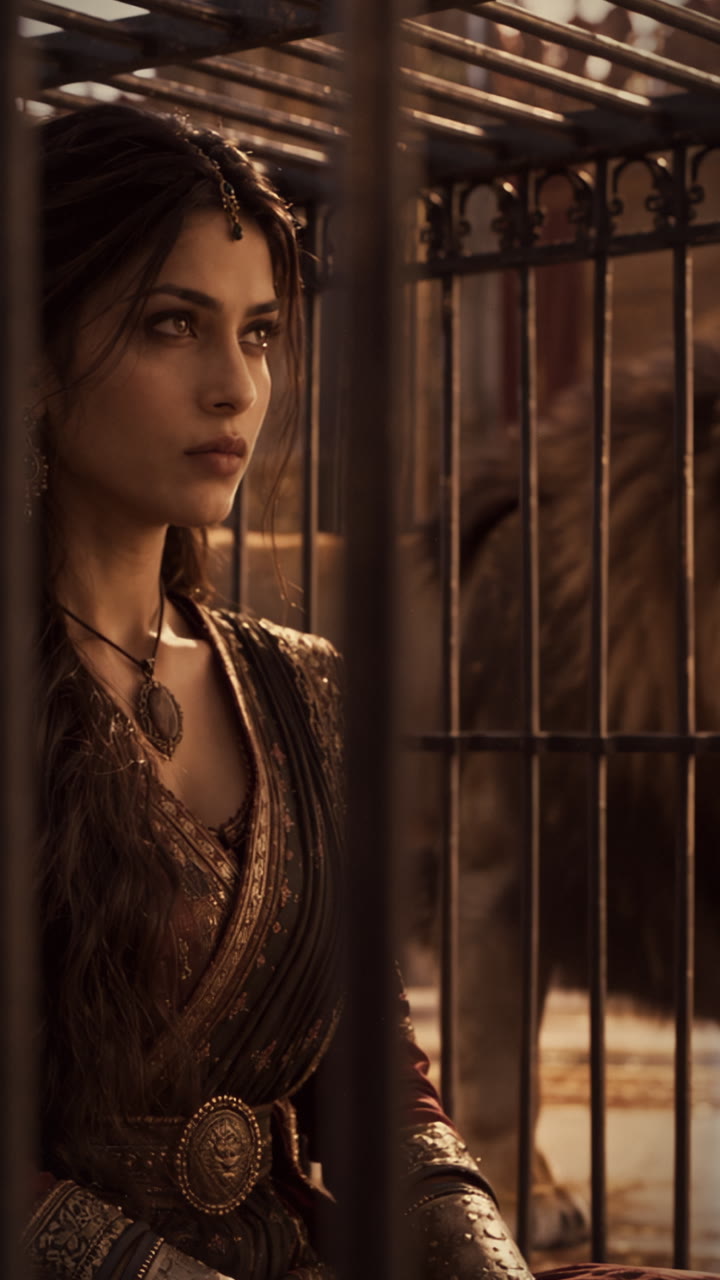 Still from She Who Would Not Kneel